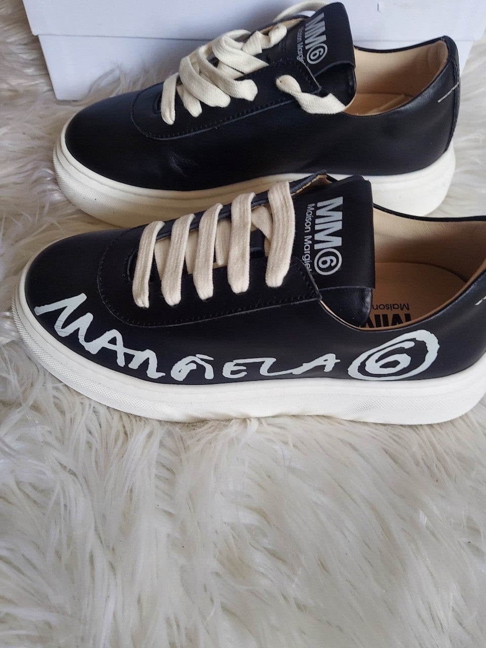 Maison margiela leather sneakers