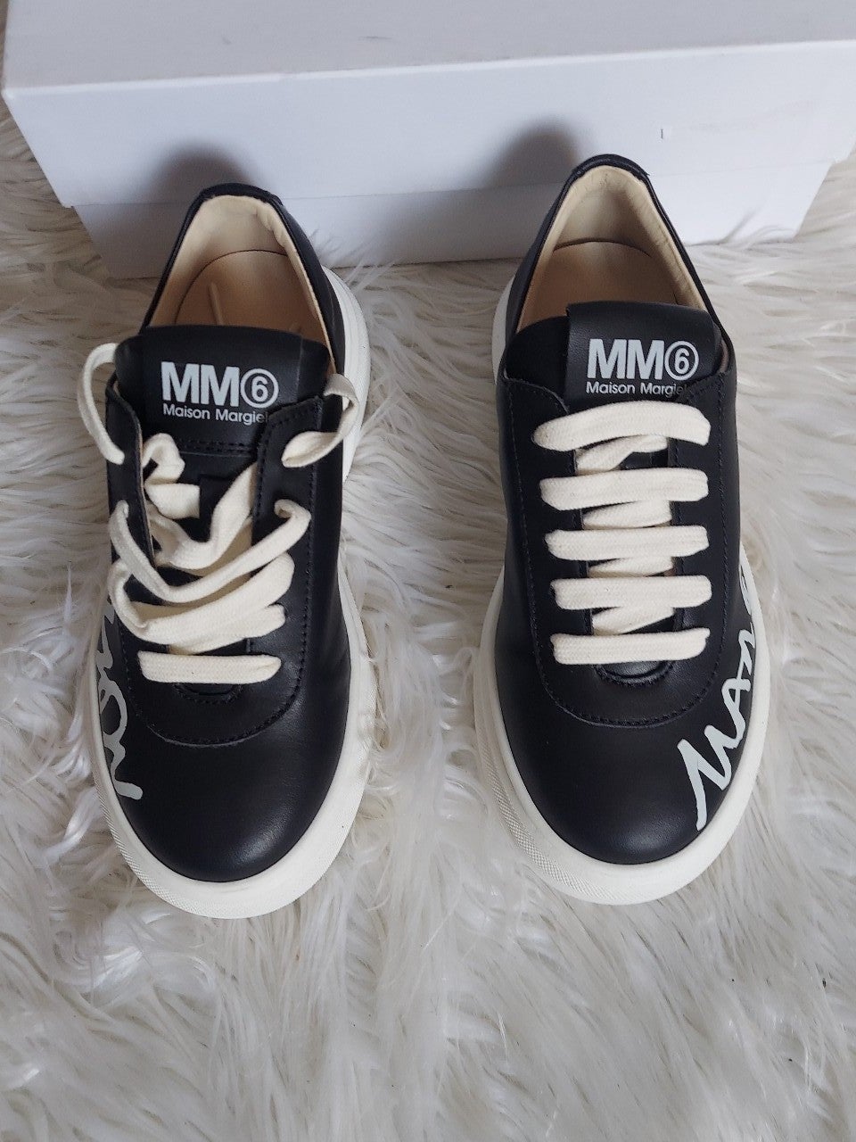 Maison margiela leather sneakers