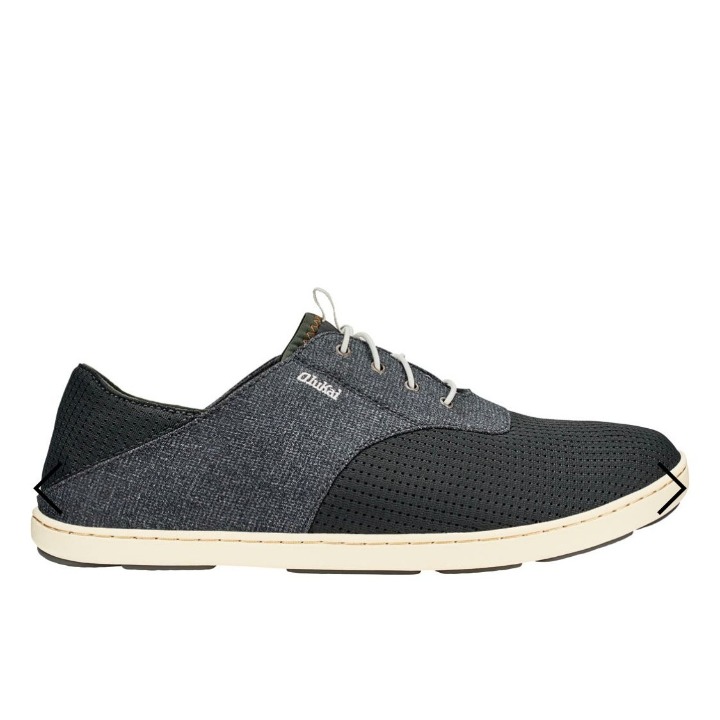 OLUKAI MEN’S NOHEA MOKU SLIP ON NO TIE BOAT SHOES
