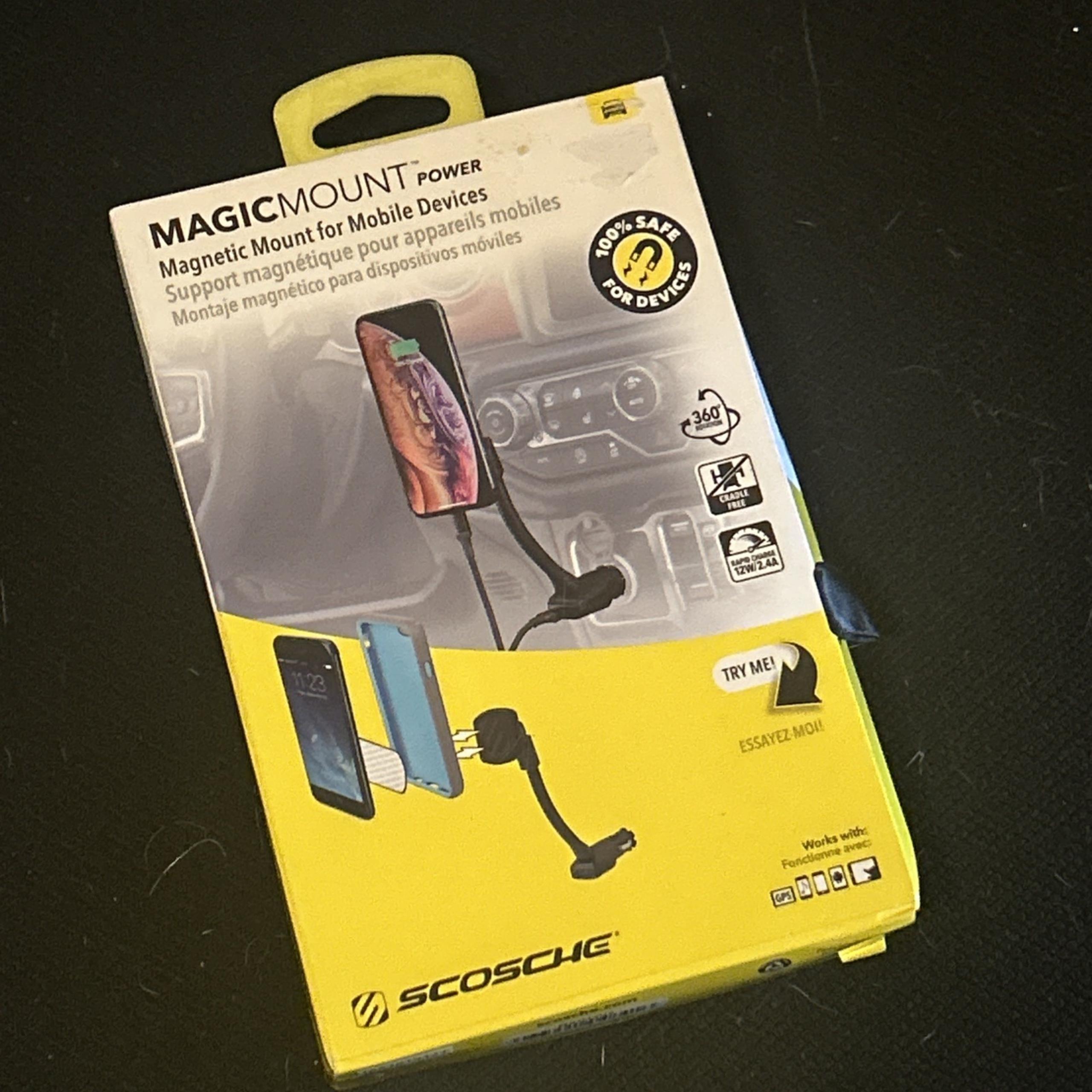 Scosche Magnetic Power Mount MAG12V2
