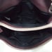 Marc Jacobs Pebbled Leather taupe hobo shoulder tote bag purse eggplant trim.