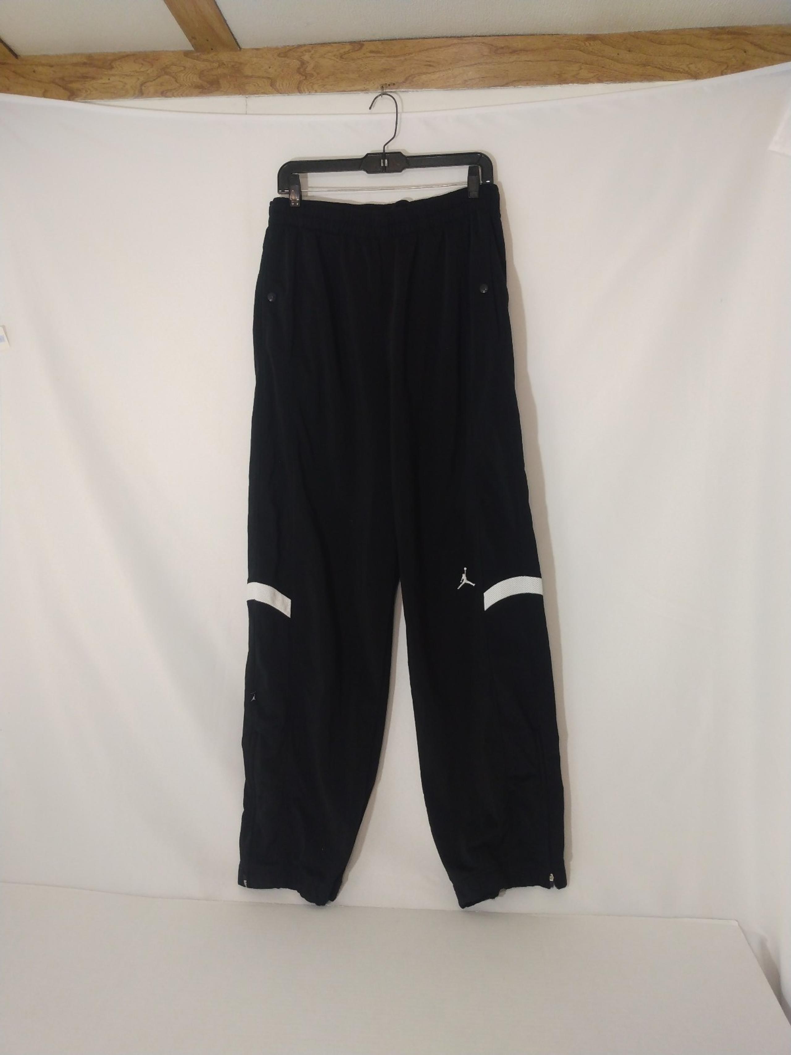 Mens Rare Vintage Jordan Embroidered Jumpman Poly Sweat Pants Sz XL