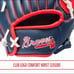 Kid’s Atlanta Braves Baseball Glove - Rawlings Officially Licensed by MLB