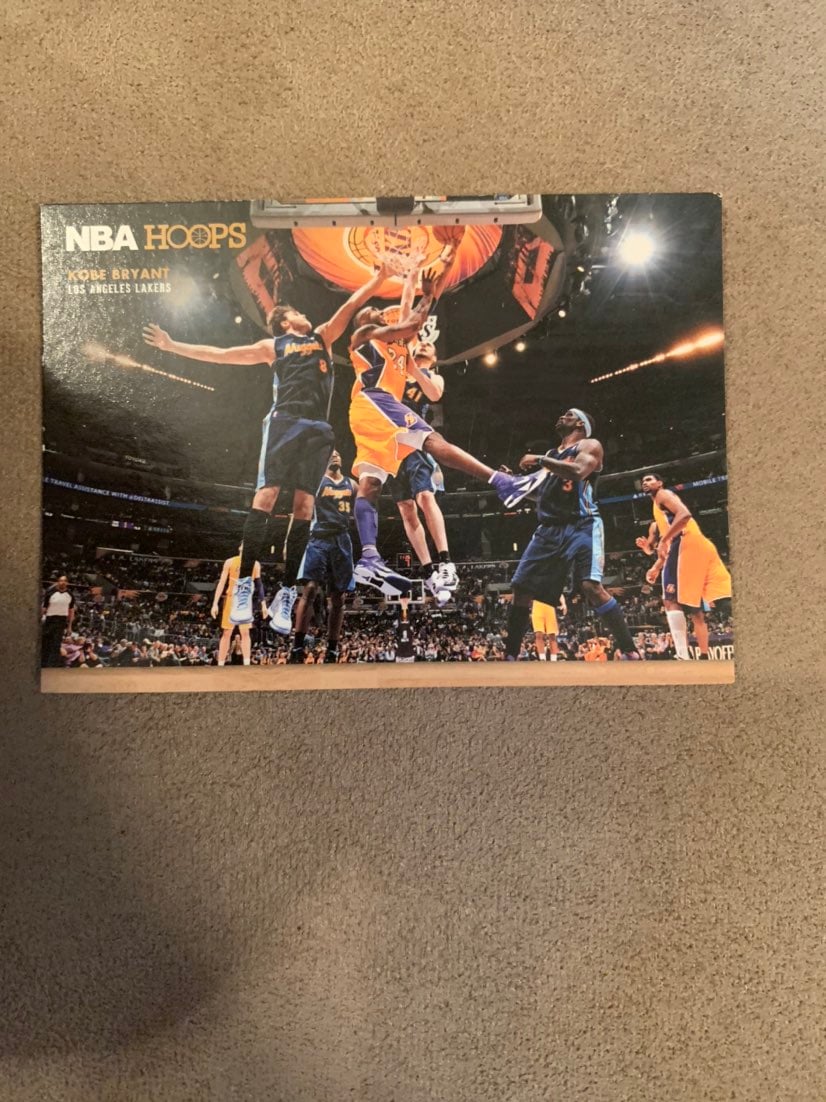Kobe Bryant Card Number 15