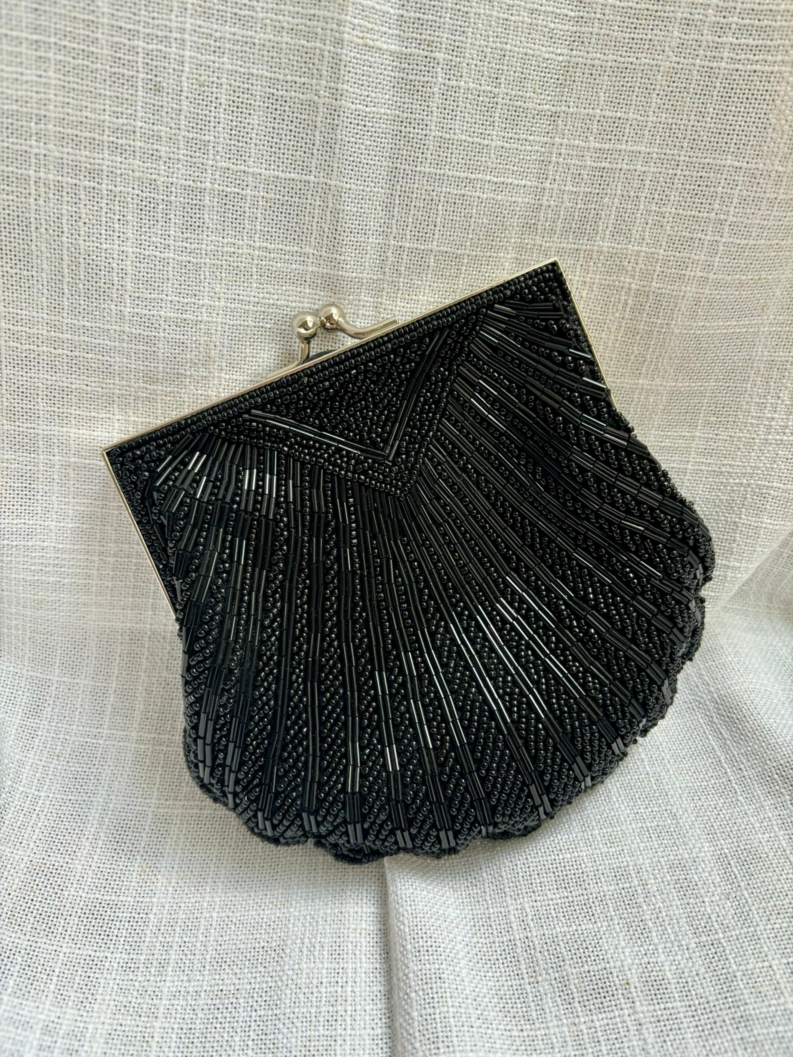 APT 9 Beaded Evening Clutch