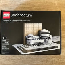 Lego Architecture 21004 Solomon R Guggenheim Museum 2009 Complete Box Booklet