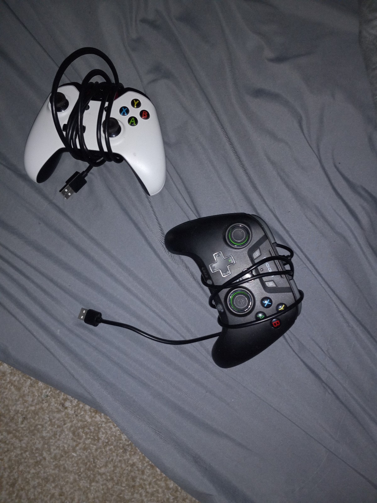 Xbox one controller and a android gaming controller