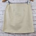 Retrofete Leather Willa Skirt in Pistachio Shell Cream Size XS NWT Mini