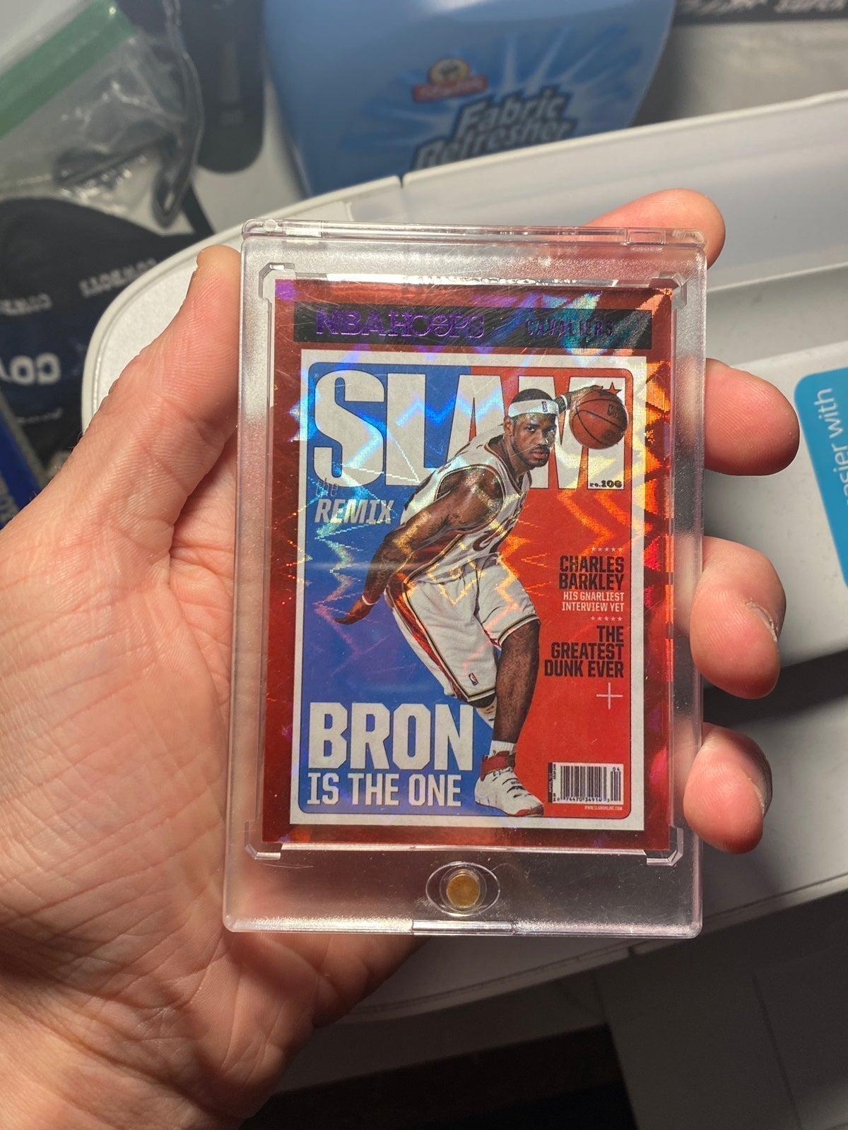 Lebron James purple explosion card