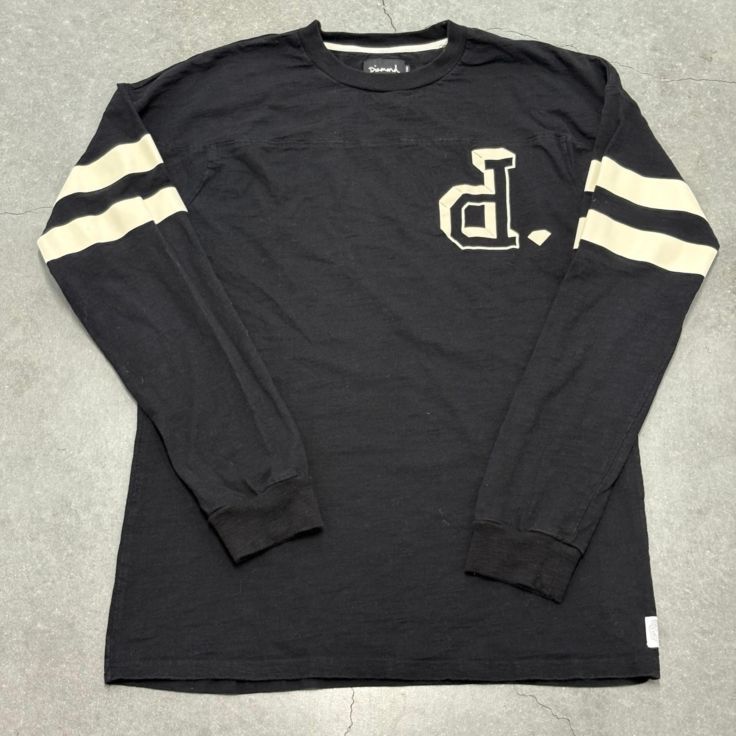 Diamond Supply Co Long Sleeve Logo T Shirt