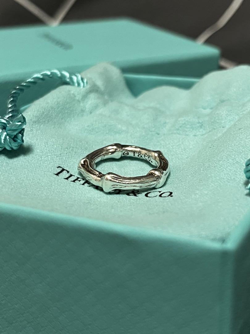 Extremely Rare Tiffany Bamboo Ring, Smallest Size, 3.5-4