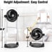 40000mAh Battery Operated Fan