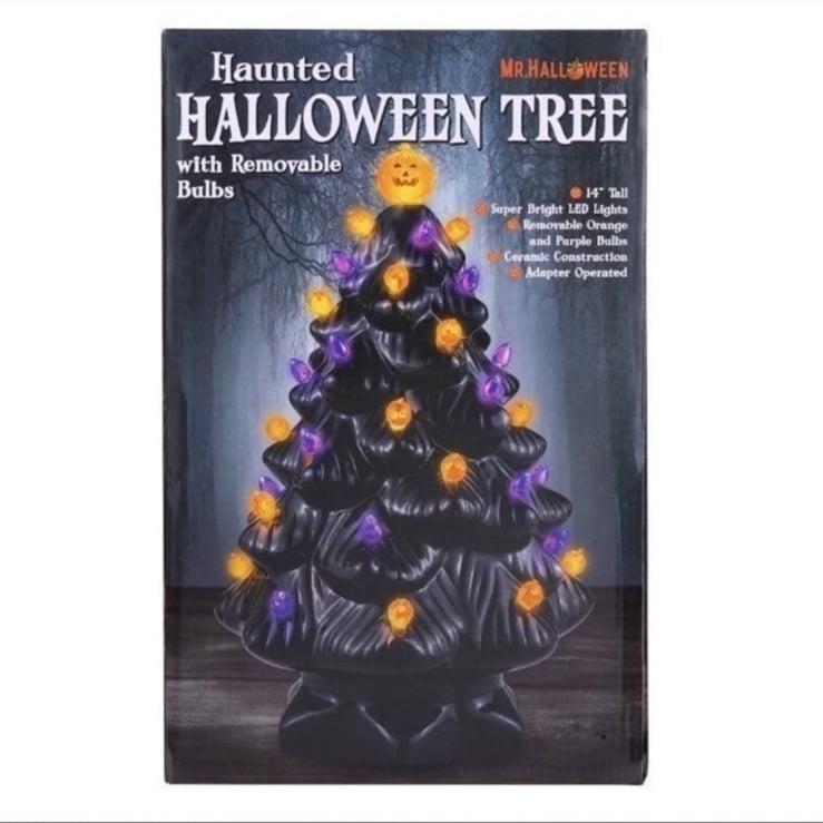 Mr. Halloween Lighted Haunted Tree