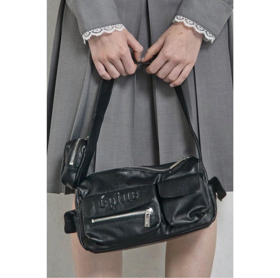 épine pouch Pocket bag Black Waist Bags & Fanny Packs