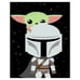 Baby yoda Blanket