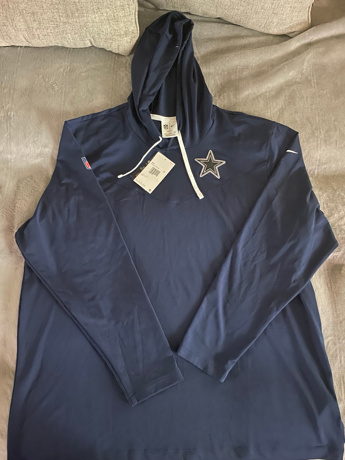 Dallas Cowboys Nike Sideline Performance Long Sleeve Team Hoodie XXL - NWT
