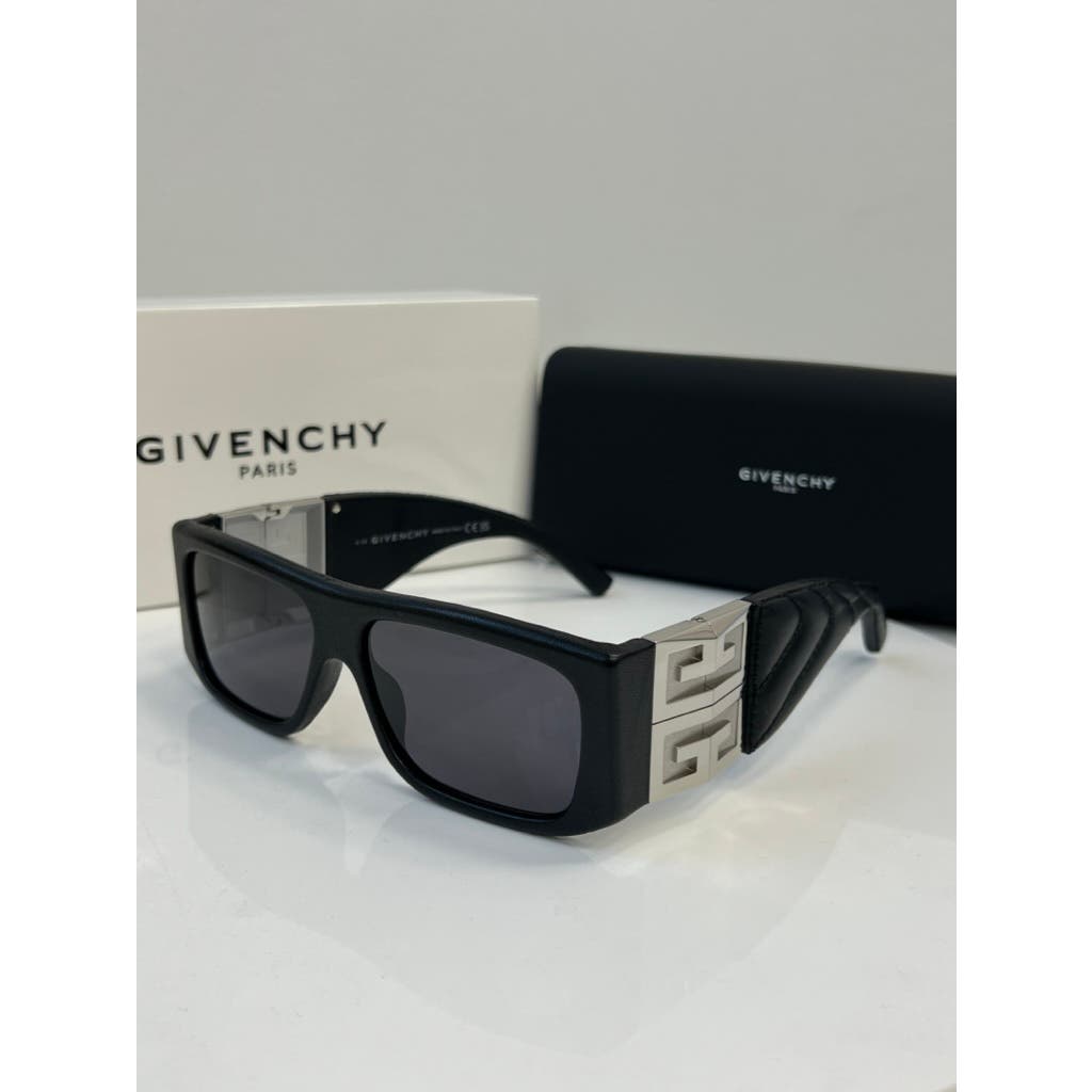 NEW Givenchy GV40034I Leather Sunglasses 900