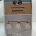 New (Open Box) Hampton Bay 1001224329 3 Light Vanity Fixture Chrome Finish