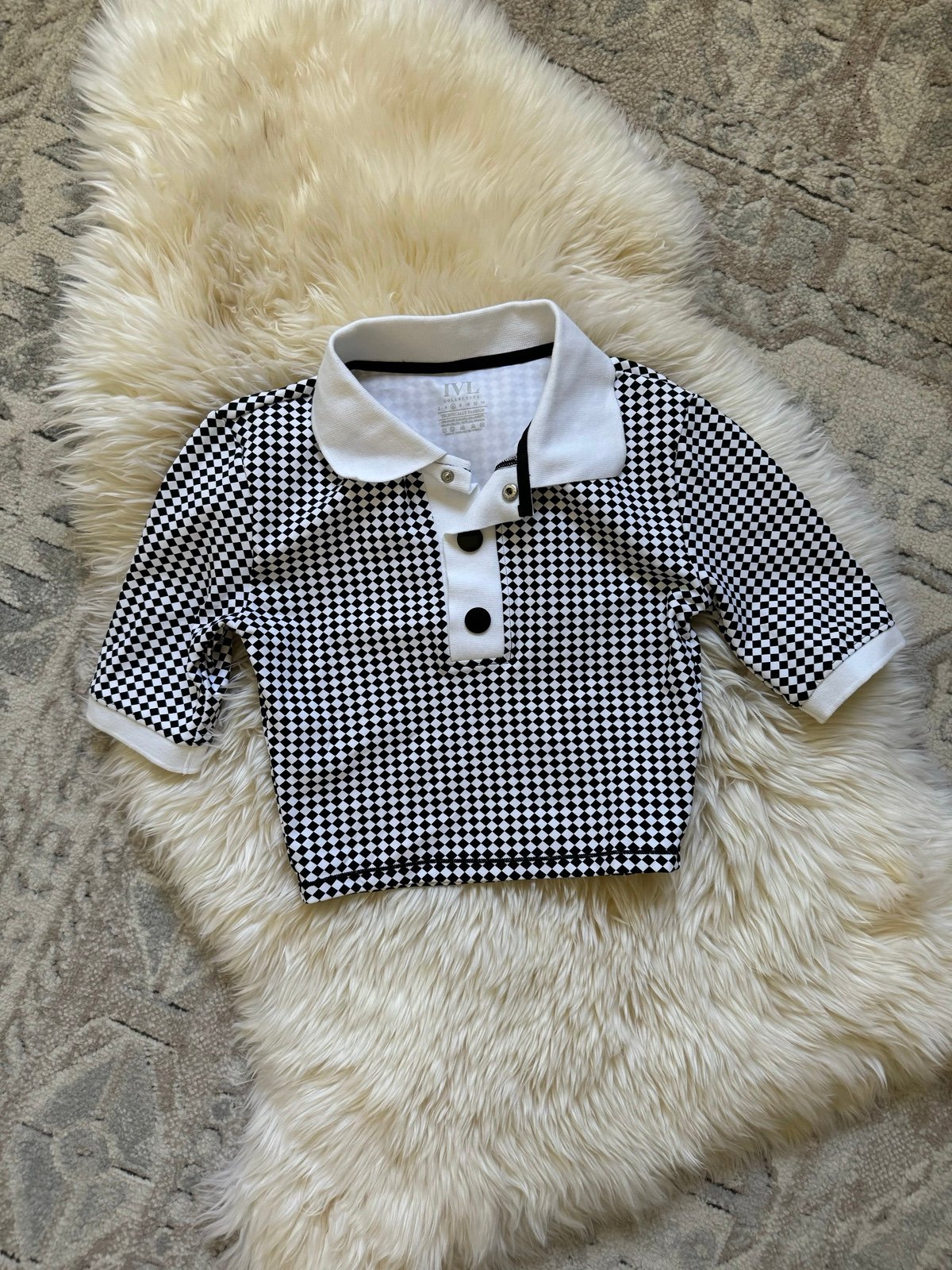 IVL Checked Golf or Tennis Polo (S)