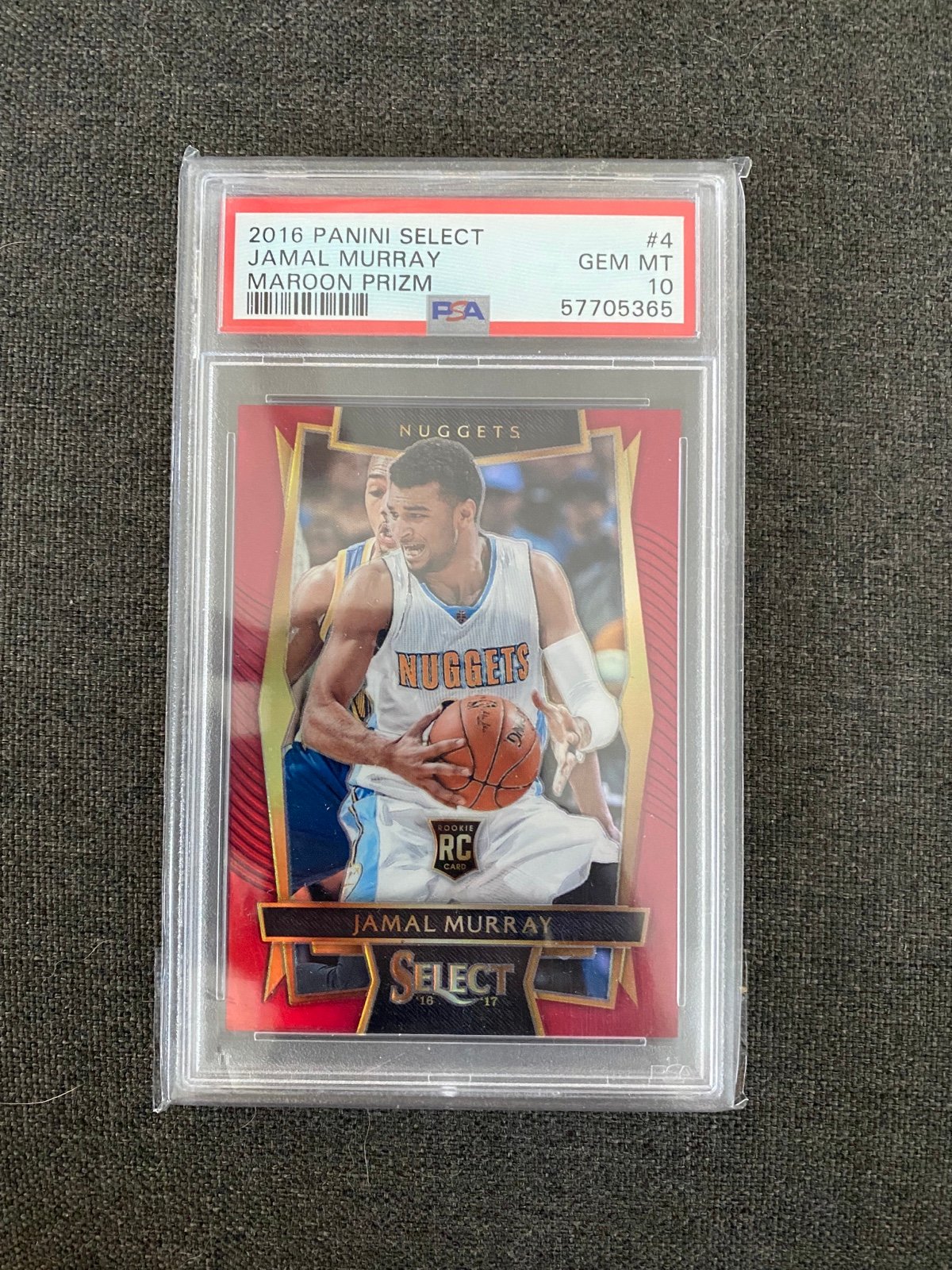 PSA10] 2016 Select Jamal Murray #4 RC ジャマール・マレー