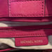 Michael Kors Magenta leather satchel