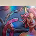 M House Cheshire Kitty Cat FOIL FULL NUDE Melinda's Comics Peyton Blue #1 RARE