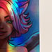 M House Cheshire Kitty Cat FOIL FULL NUDE Melinda's Comics Peyton Blue #1 RARE