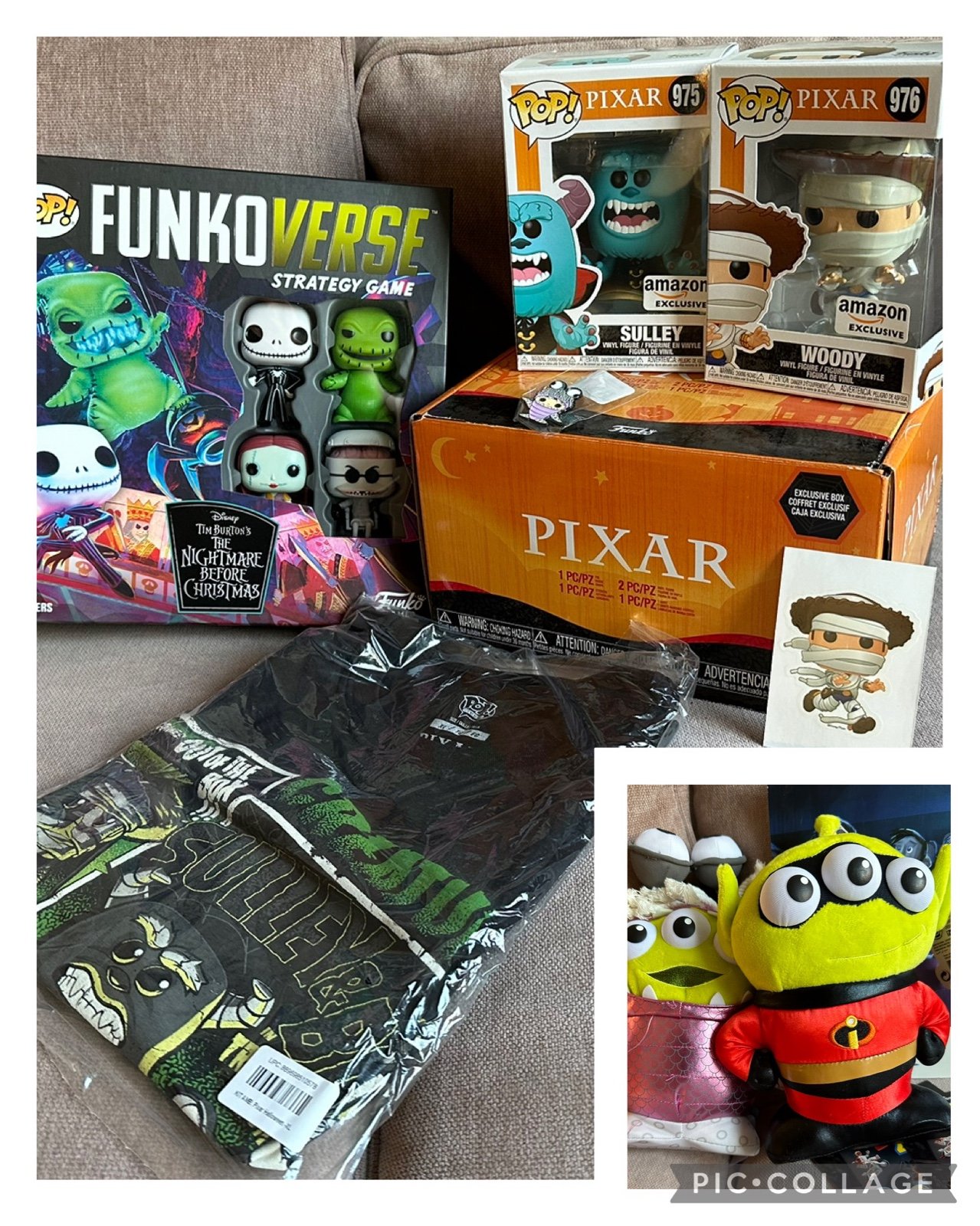 Disney Halloween Lot Toy Story, Nightmare, Monsters Inc. SHIPS FREE! All NWT/NIB