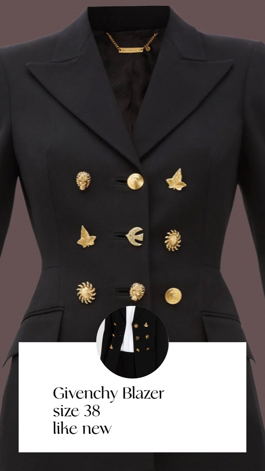 Givency Blazer 38