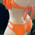 Victorias secret fringe bikini