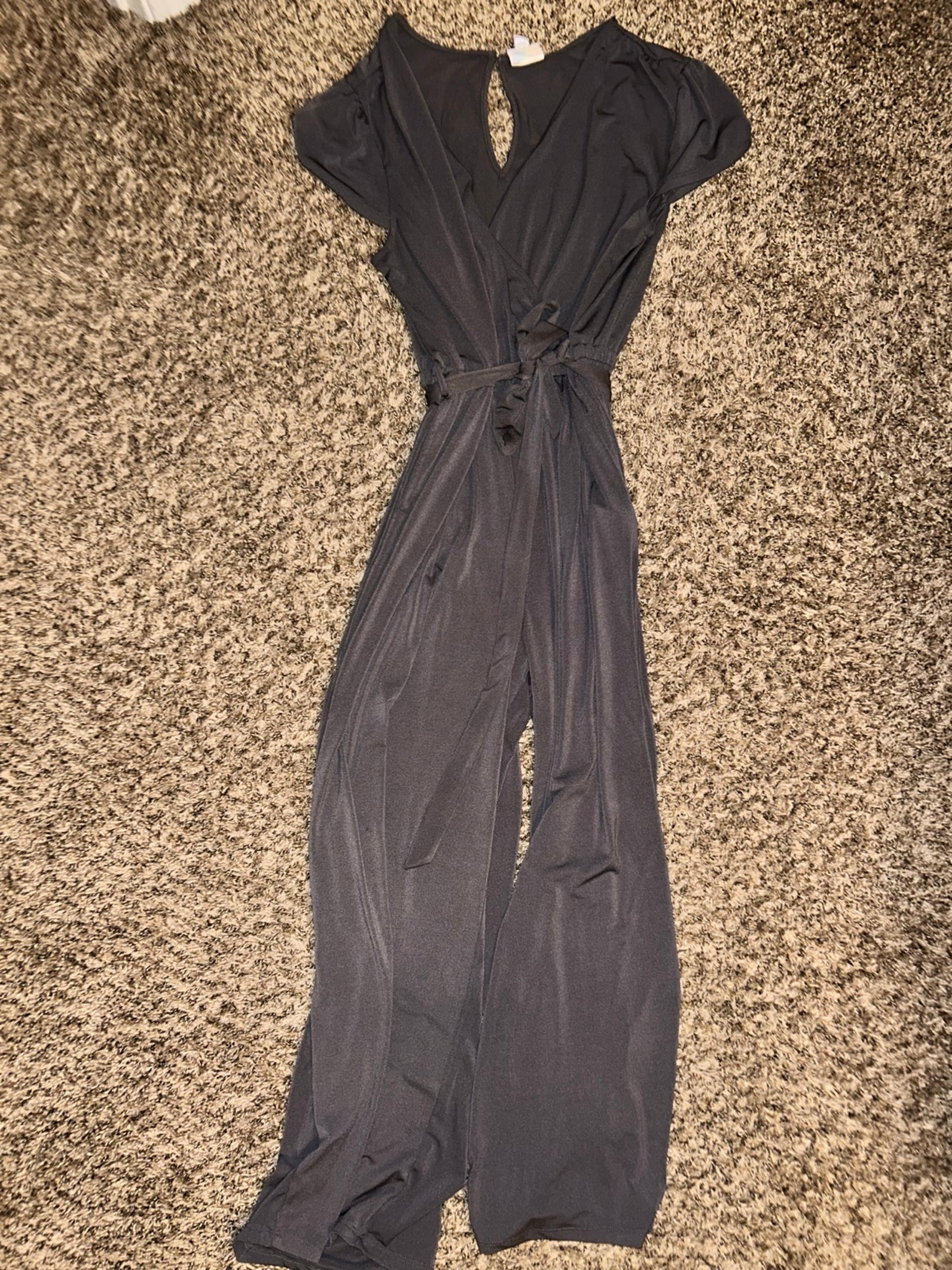Lularoe Karen Grey Jumpsuit Romper Large