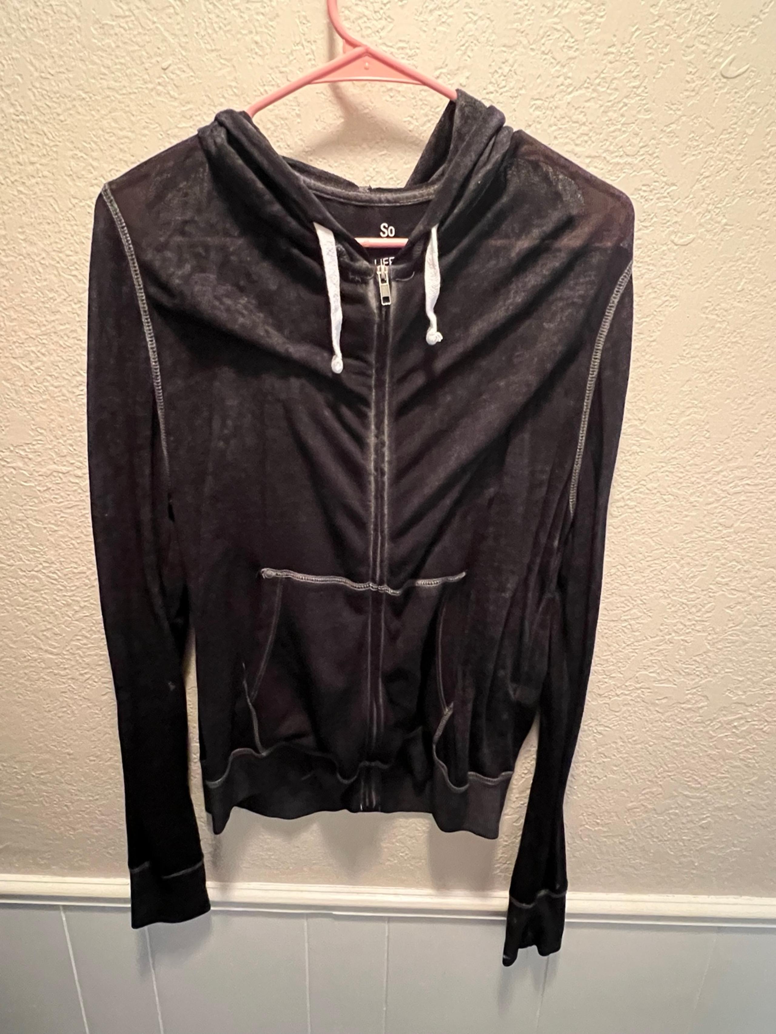 So Brand from Target size large zip up hoodie