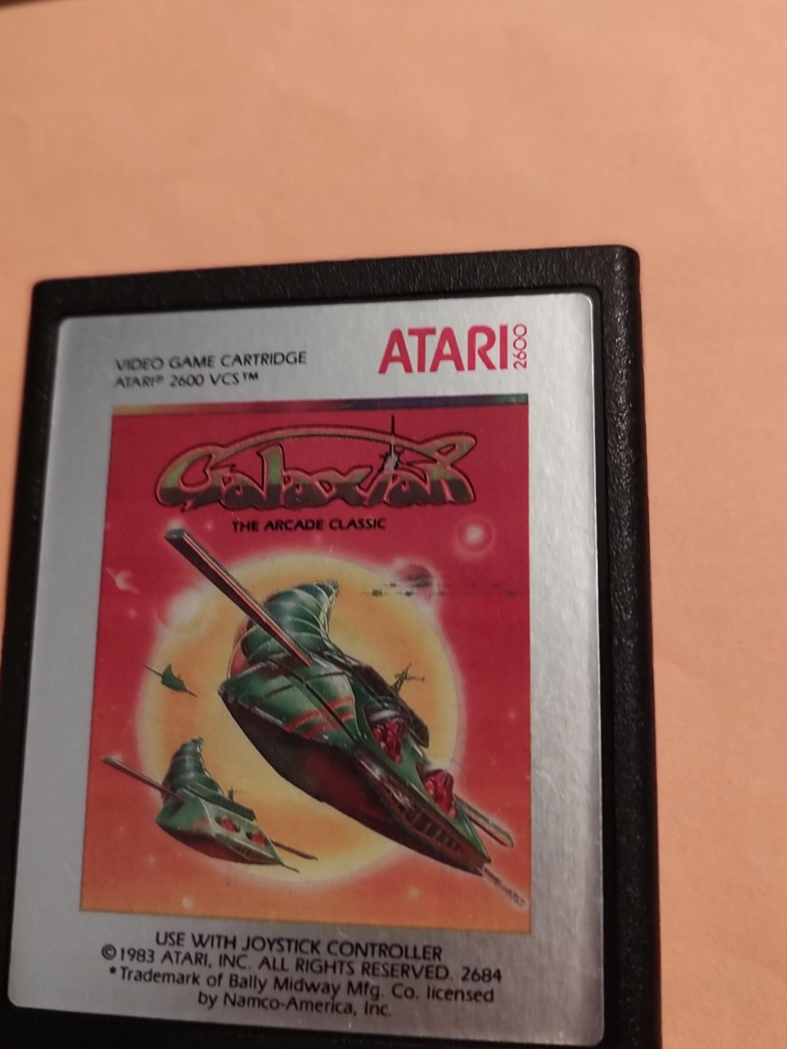 Fun Atari 2600 Game Galaxian, Good Condition