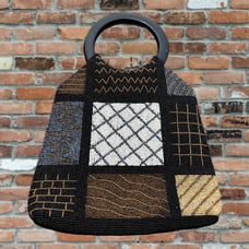 Vintage 80s Beaded Purse