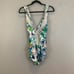 La Blanca In The Moment Crossback Leaf One Piece Swimsuit