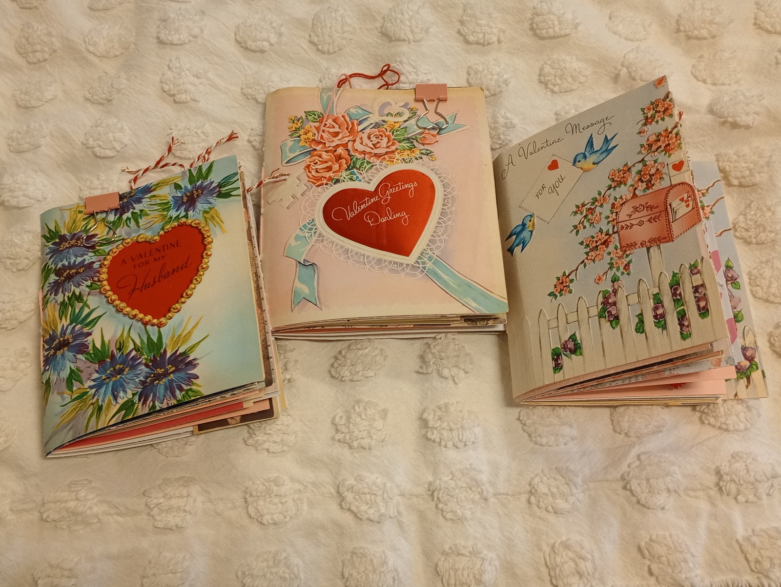 Vintage, Valentine's Day Card, Junk Journal, Scrapbook, Ready to go, keepsake