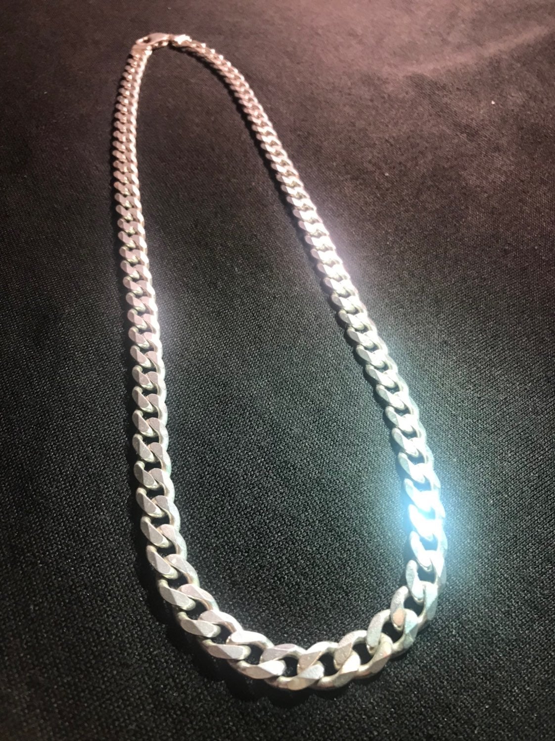 Sterling Silver Miami Cuban Link Chain