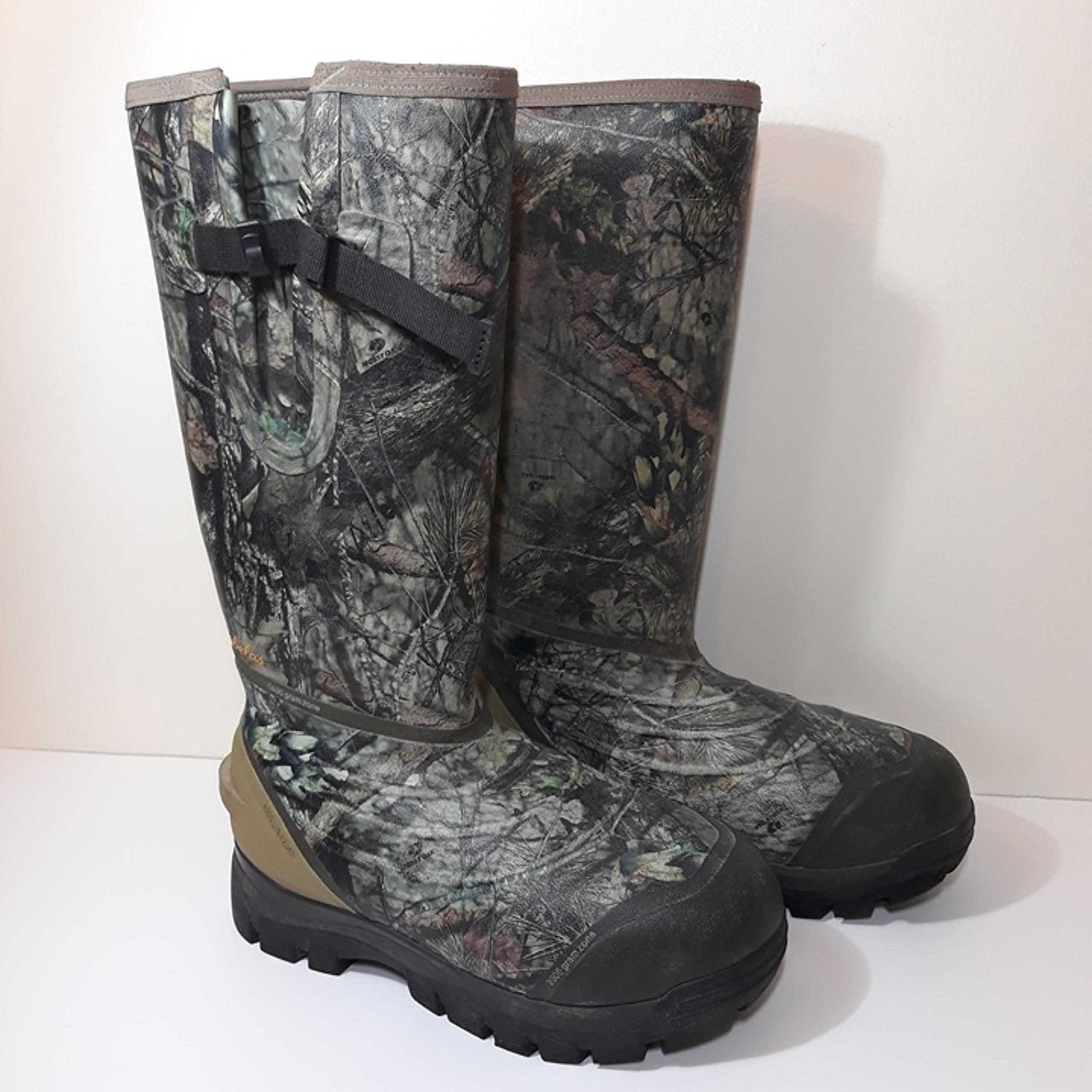 Cabela's Mens Comfort Trac Zoned 2000-G Insulated Rubber Hunting Boots Sz 9 / 43