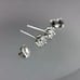 18K 1/2 CT Diamond Stud Earrings