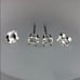 18K 1/2 CT Diamond Stud Earrings