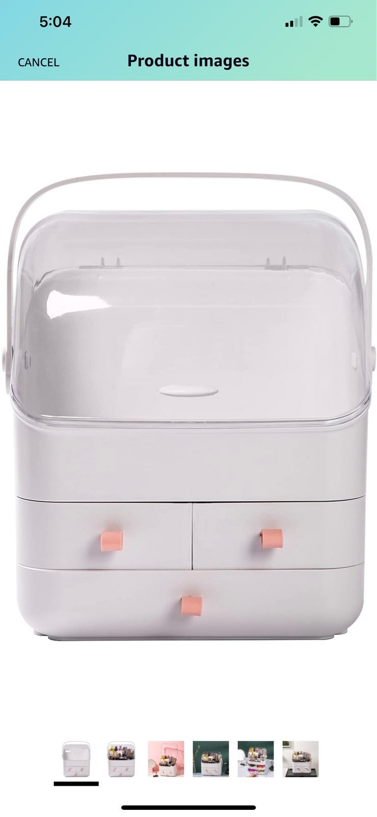 Brand new makeup/ skincare organizer