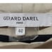 Gerard Darel Paris Linen Blend Pants Women's Size 40FR 8US Ecru Tapered Leg