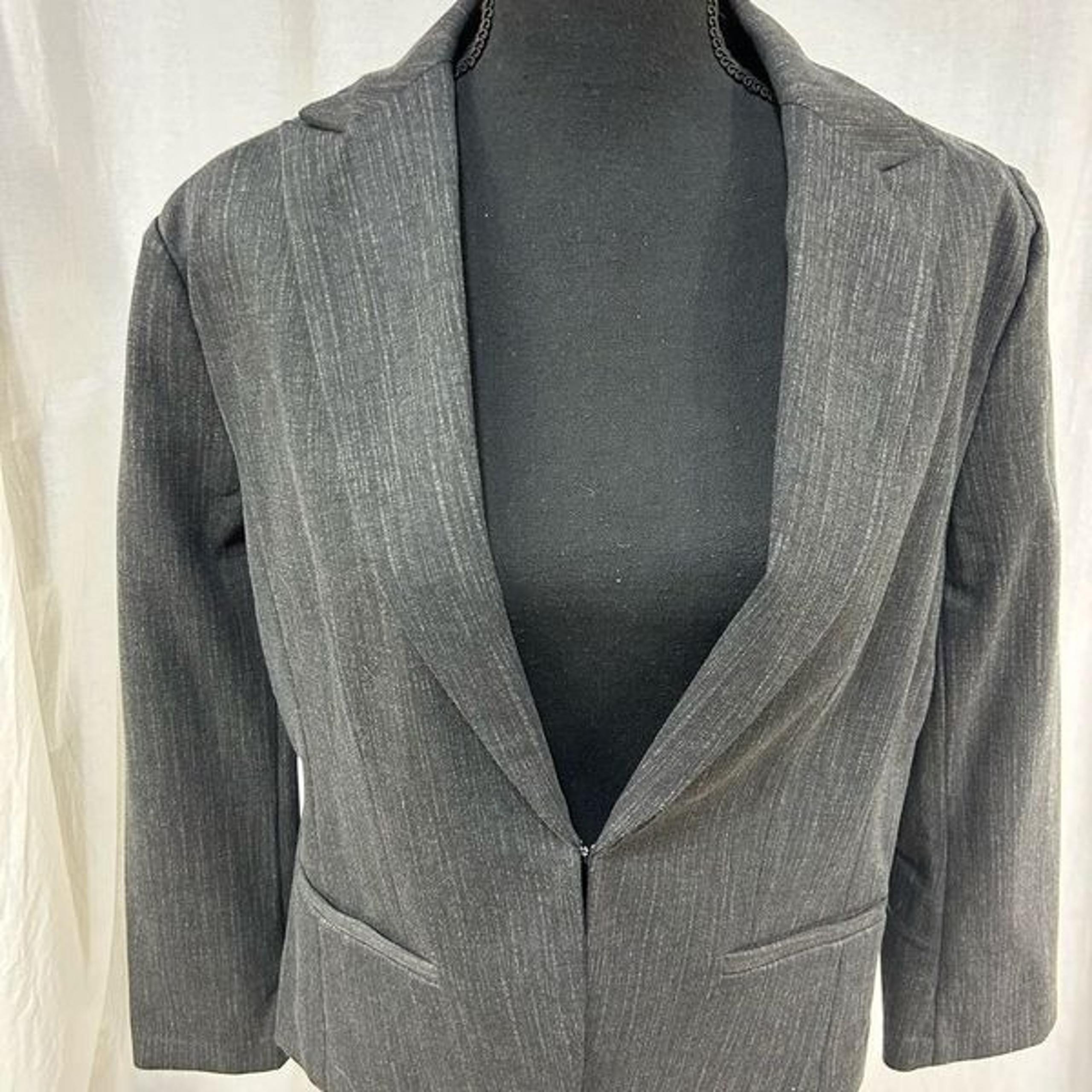 Sophisticated Charcoal Blazer