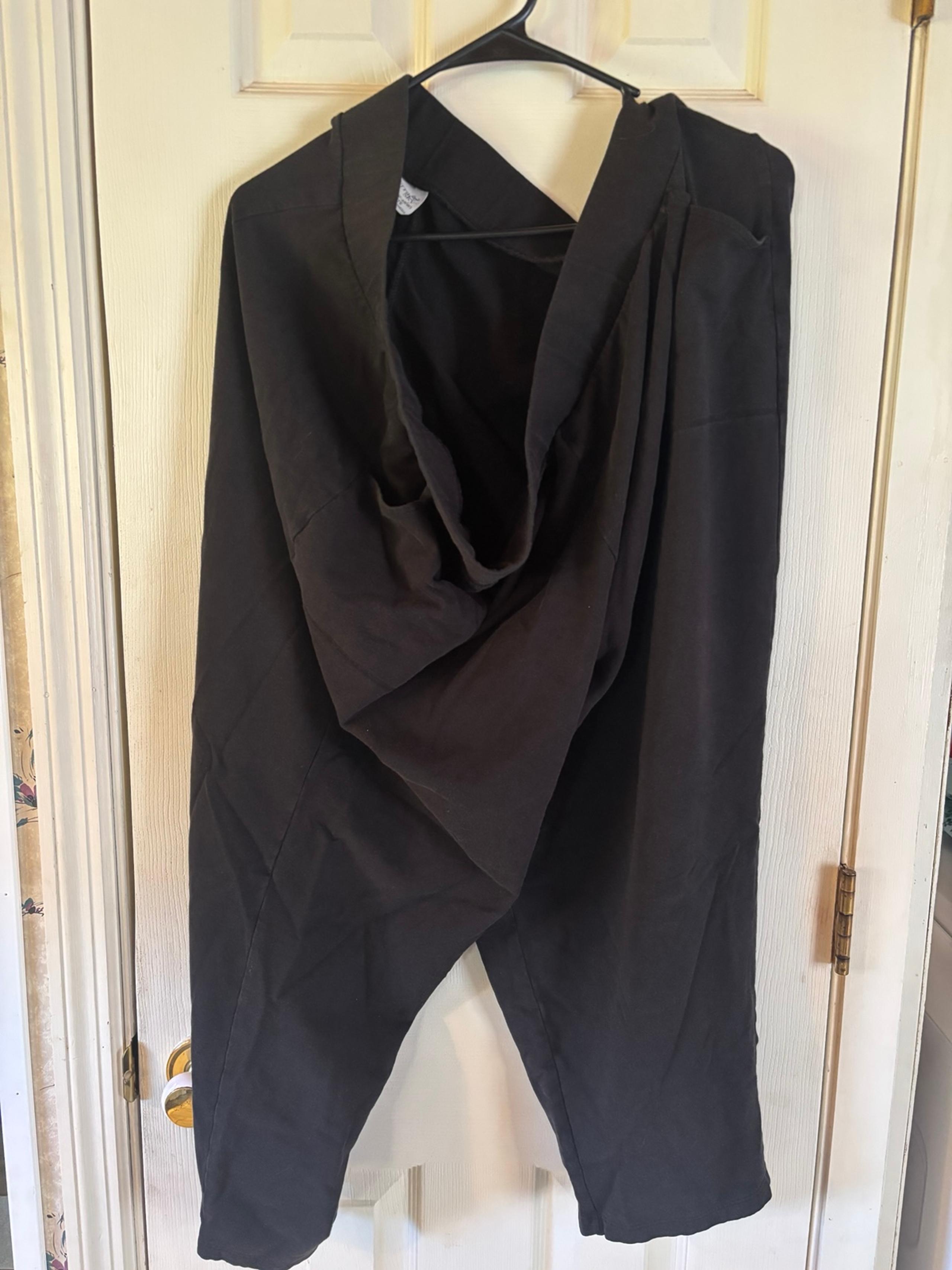 Terra & Sky Black Pants Sz 3X petite