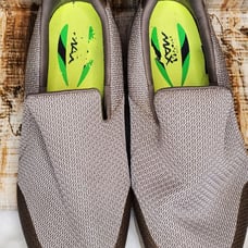 Skechers On The Go GOGA MAX Men's Quick Fit Slip-On Walking Shoes 12 tan beige