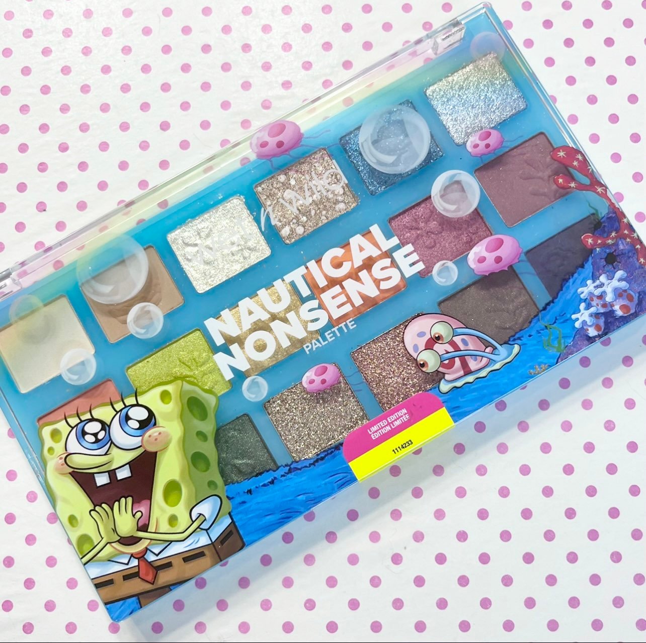 Wet N Wild Spongebob Eyeshadow Palette