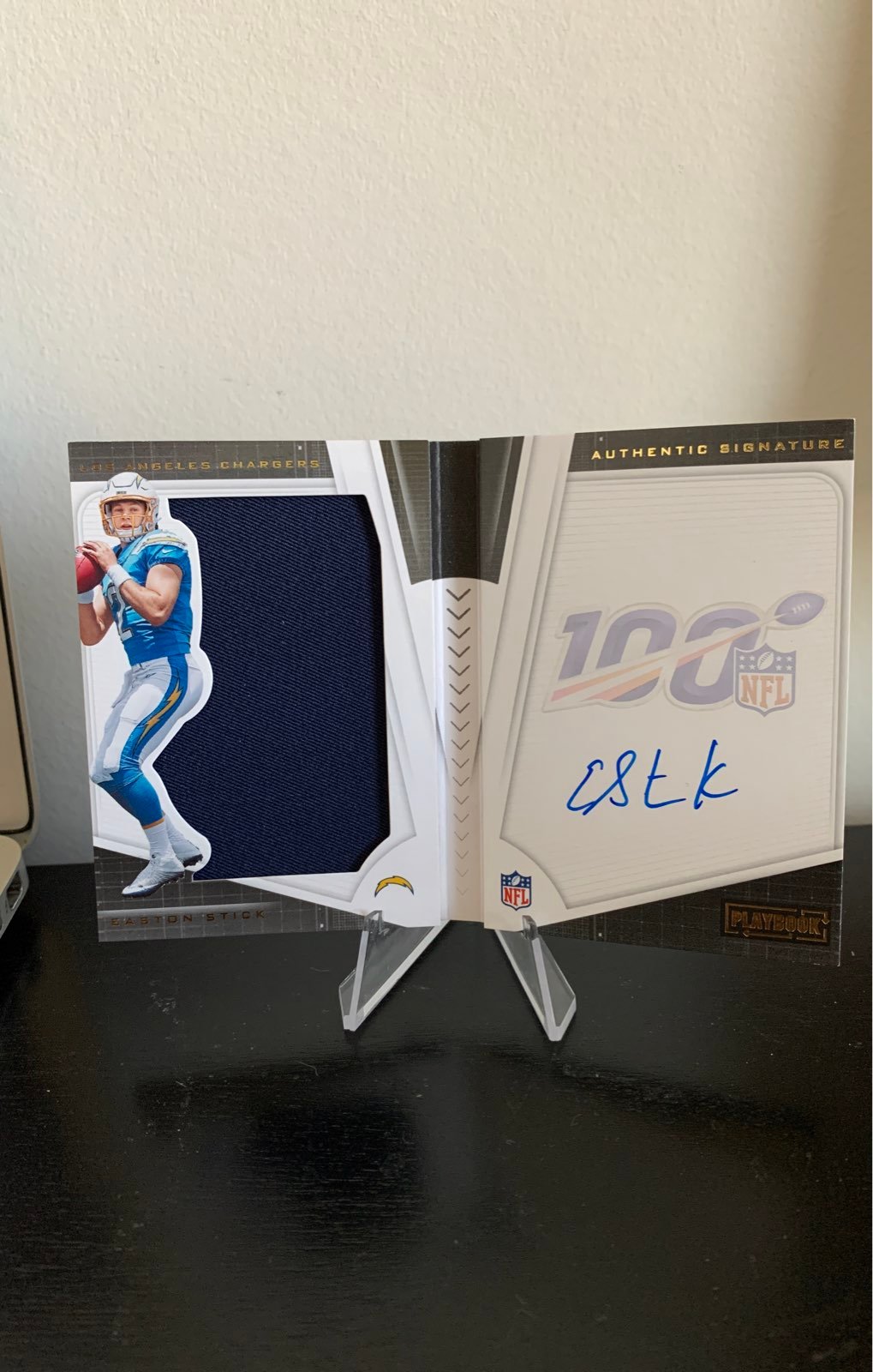 Easton Stick 2019 Playbook RPA on card auto /125