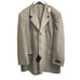 NEW Jive Collection Men's 48R Tan Plaid Blazer Suit Jacket Lined