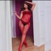plus Fishnet Rhinestone BodyStocking