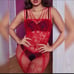 plus Fishnet Rhinestone BodyStocking